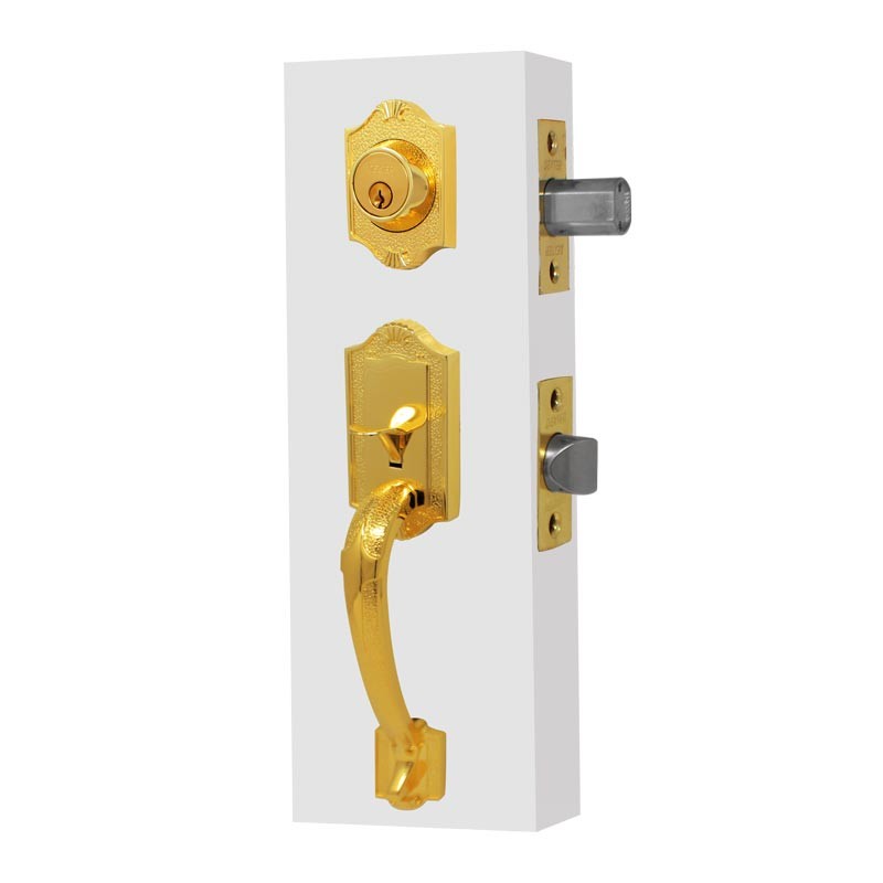 Cerradura residencial Genova latón brillante 4189 Dexter