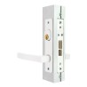 Cerradura para puerta residencial aluminio blanco 550 Phillips