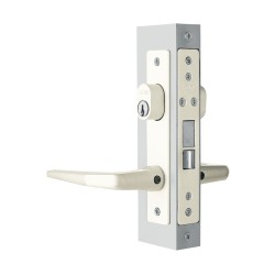 Cerradura para puerta residencial aluminio blanco 549 Phillips