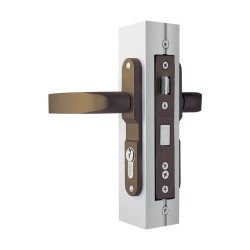 Cerradura para puerta residencial aluminio duranodik 3055 Phillips