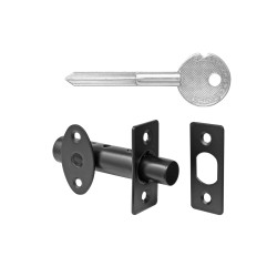 Pasador oculto negro Hidden 697 Ashico