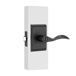 Cerradura para baño negra Lujan MX89566 Yale